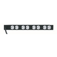 PD-915R RACKMOUNT POWER, 9 OUTLET, 15A BASIC SURGE/REAR DISTRIBUTION OUTLETS WITH 1 FRONT CONVENIENCE OUTLET